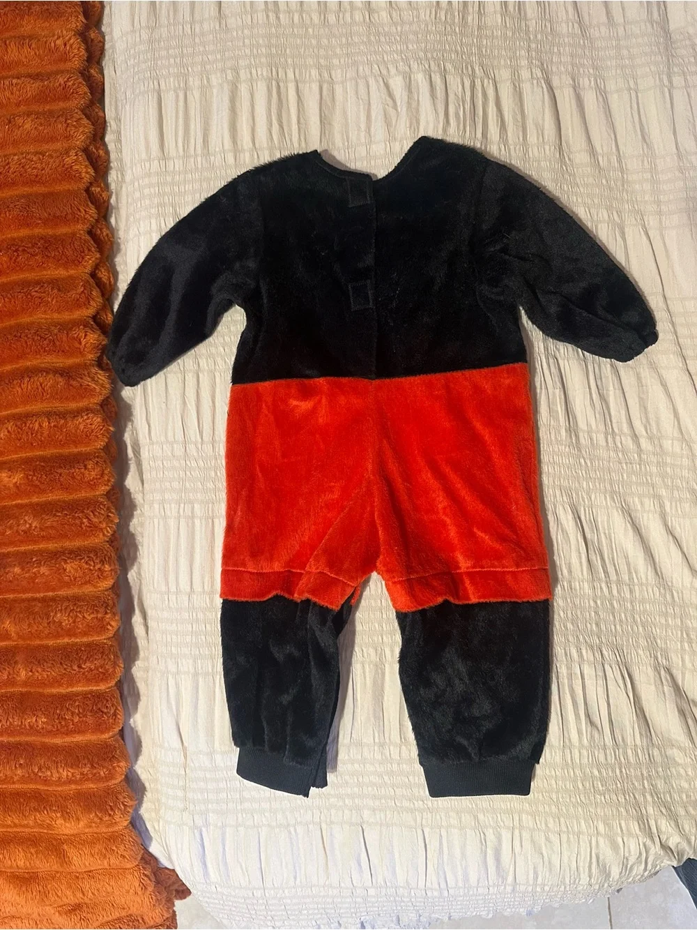 Disney Black and Red Mickey Mouse Costume with Ear Hat